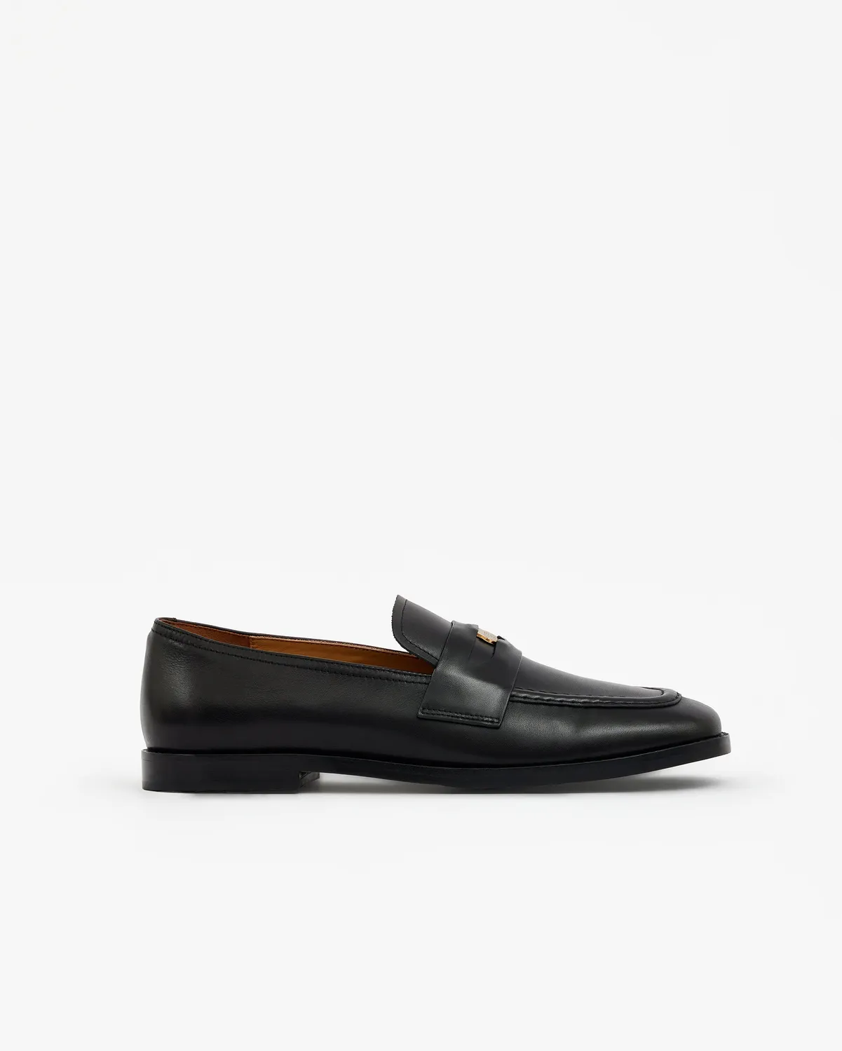Mi/Mai Luciano Black Grace mocassins cuir noir penny