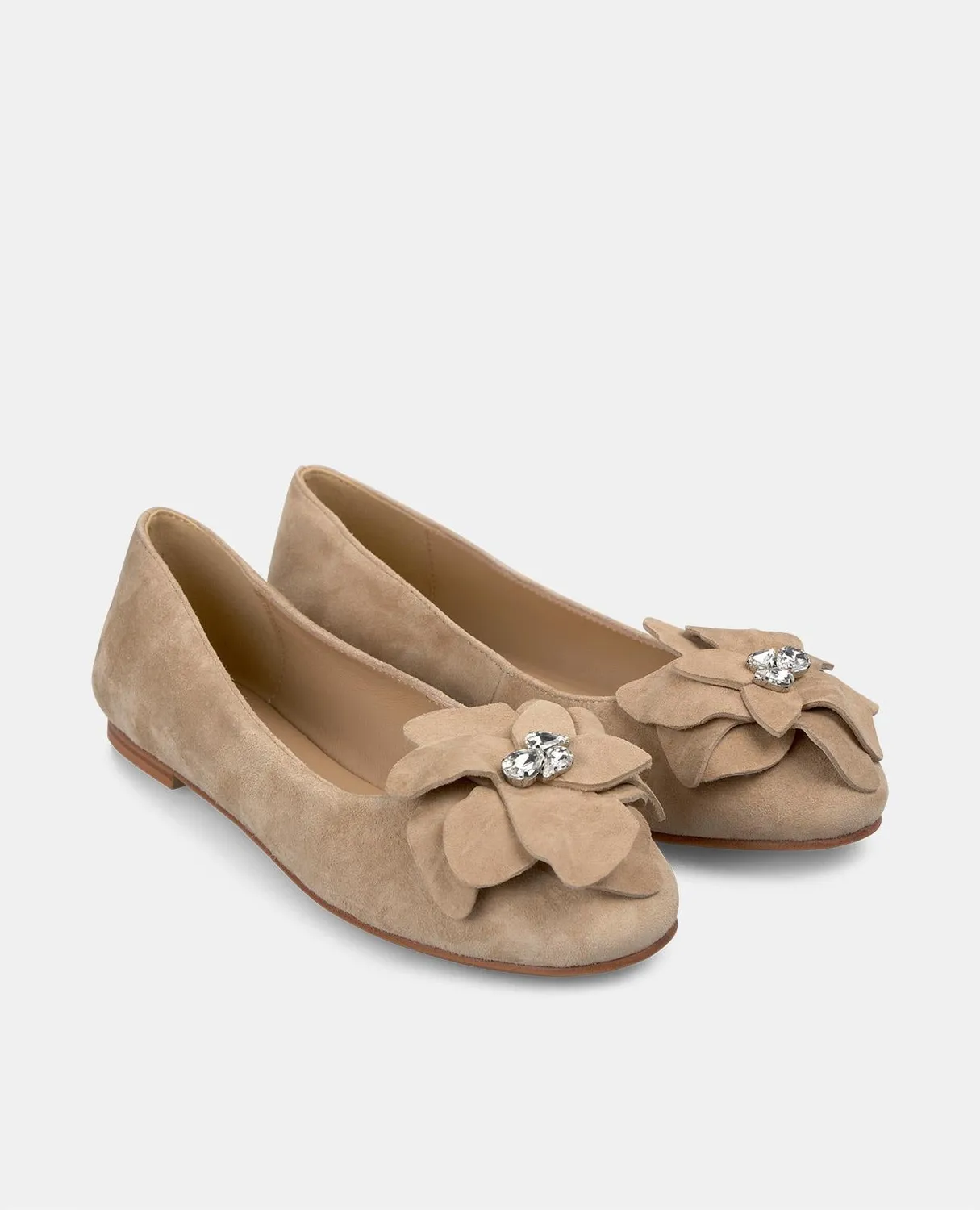 Alma en Pena Flor V250541 ballerines cuir sable