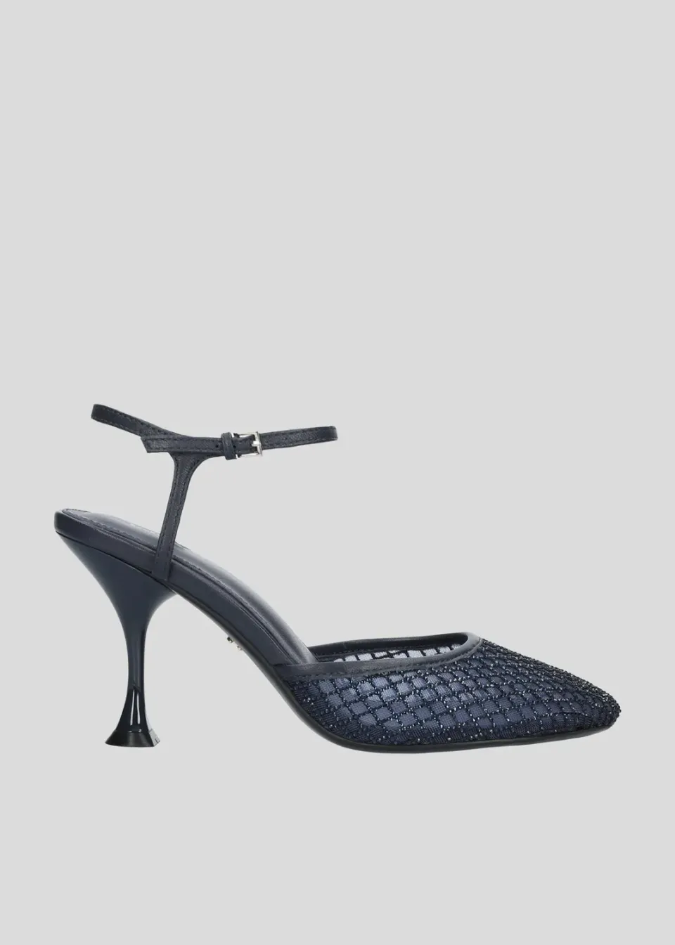 Lola Cruz Ruby Pumps 85 escarpins bleu nuit