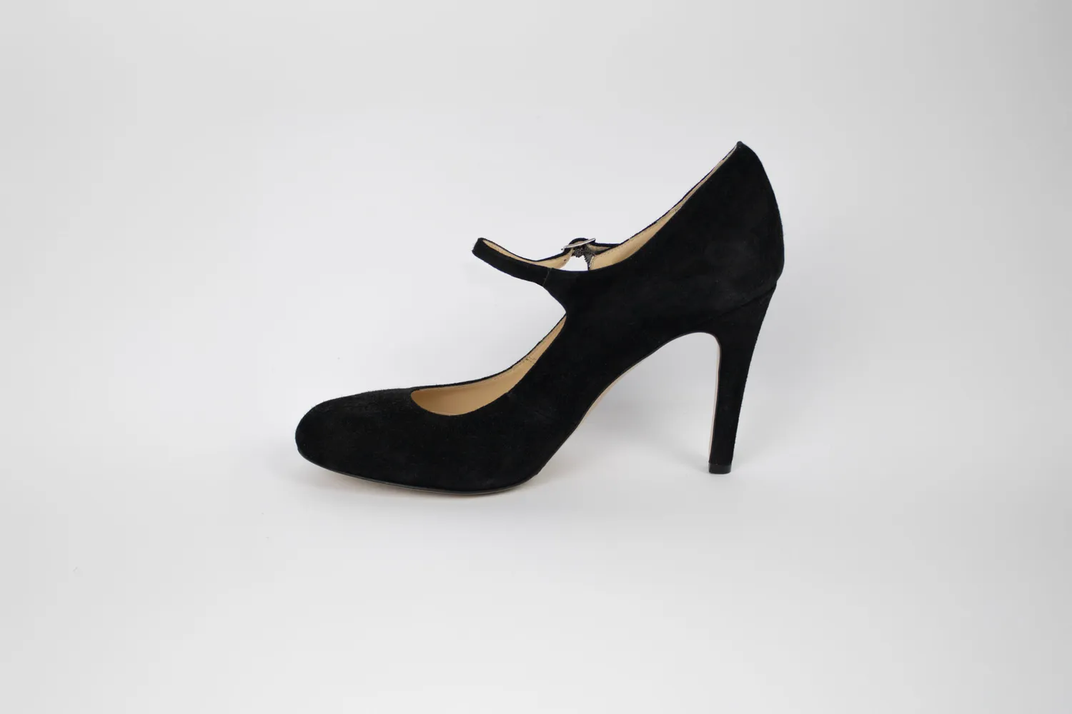 Matteo Pitti Cristin escarpins daim noir talon 90