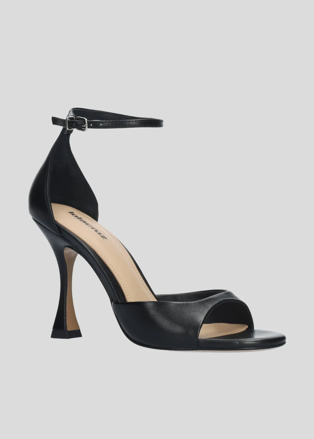 Lola Cruz Kumala 95 sandales noires 9,5 cm
