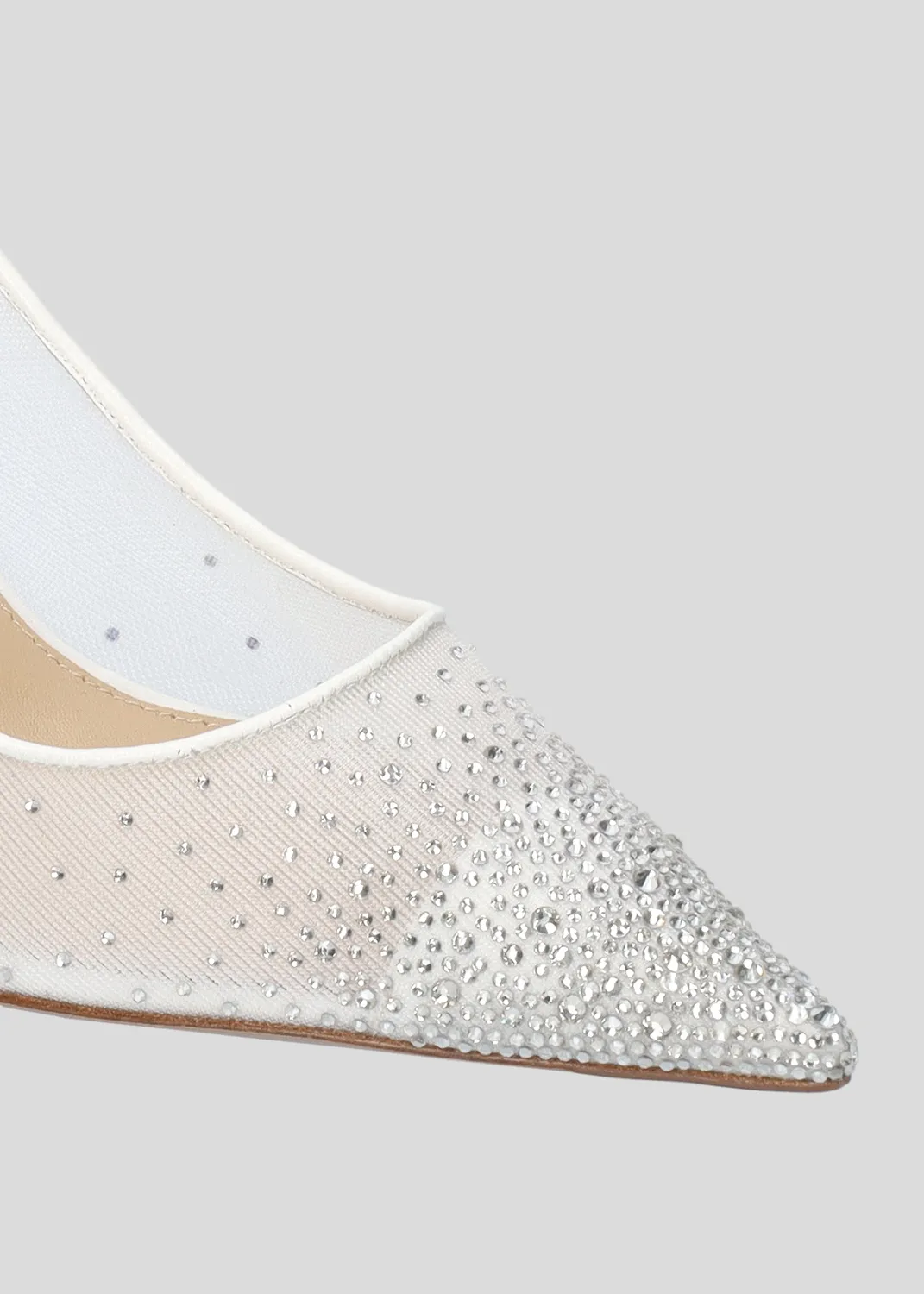 Lola Cruz Anelisse Pump 80 escarpins blanc 8 cm