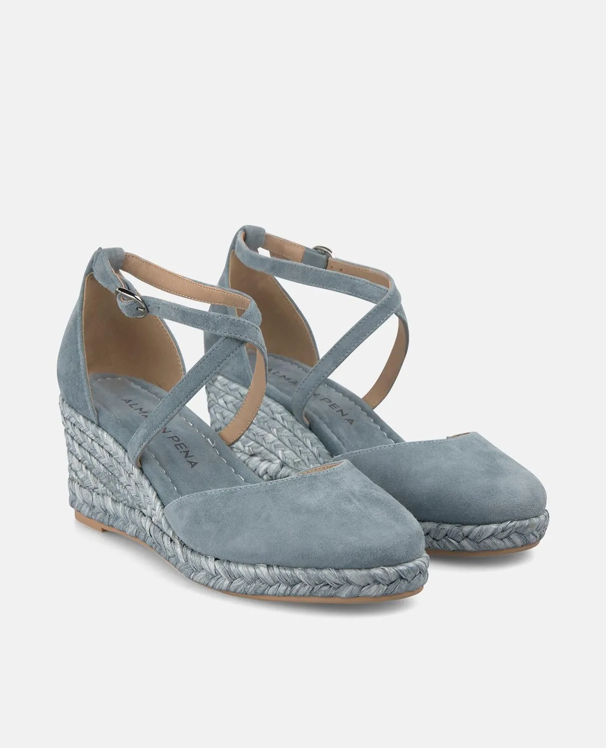 Alma en Pena V265690 espadrilles compensées jeans
