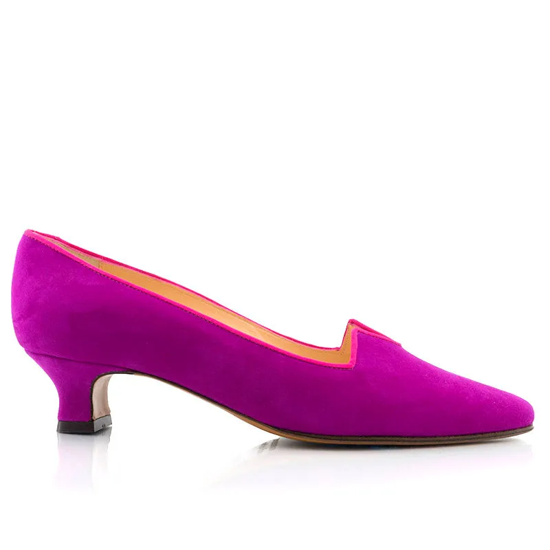 Bégum Paris Marquise escarpin chèvre velours