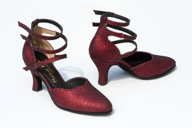 Magic Feet Anna escarpins danse standard cuir