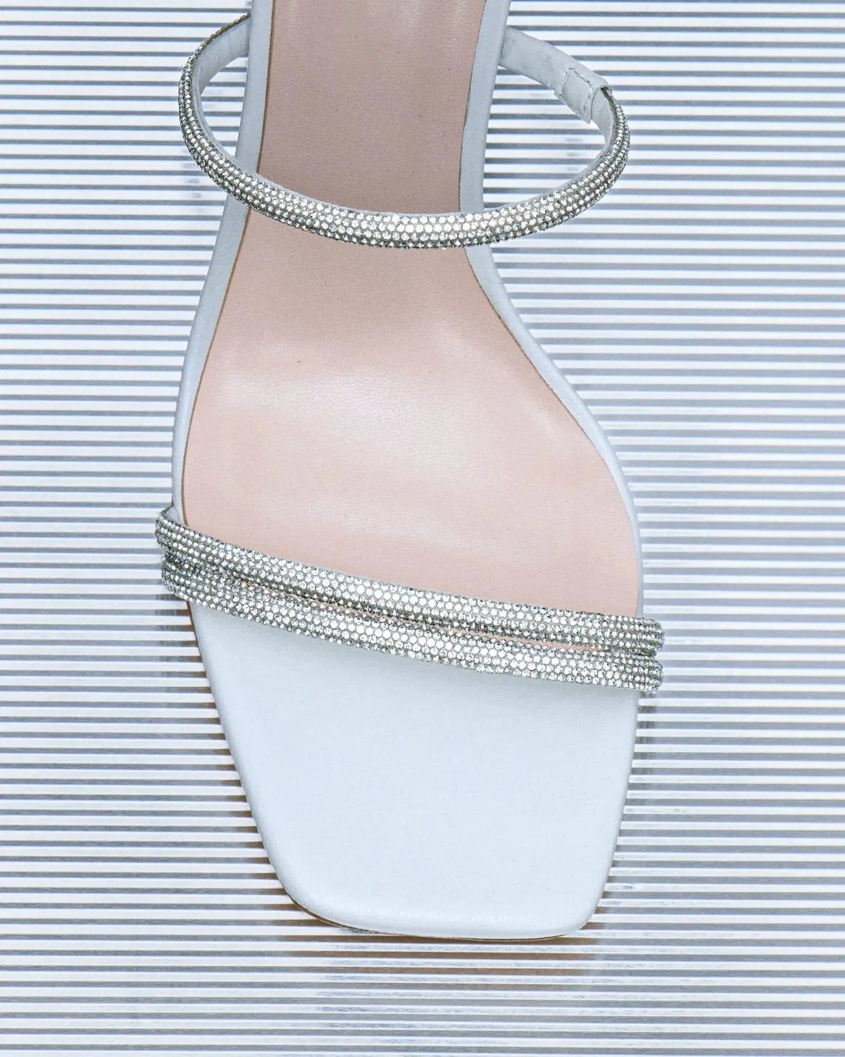 Mi/Mai Tokyo White sandales talon blanc mariage