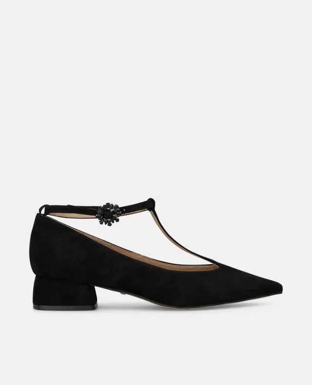 Alma en Pena I260184 escarpin noir cuir talon 3,5 cm