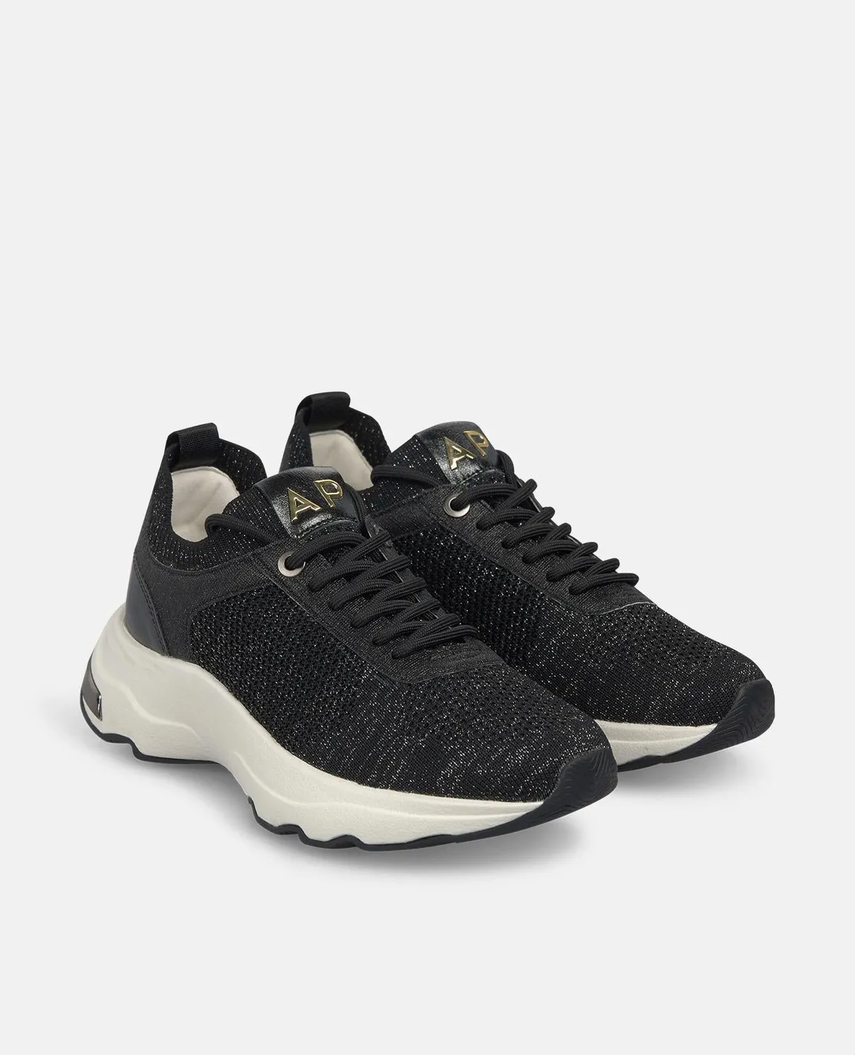 Alma en Pena V2652609 sneakers lycra noir plateforme