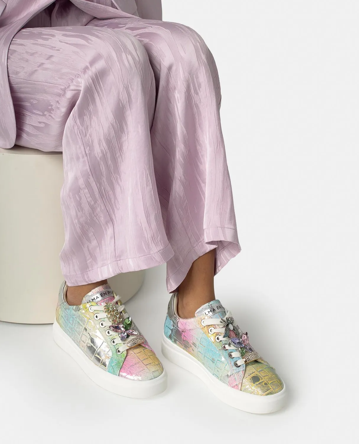 Alma en Pena Charm V260452 sneakers multicolore cuir