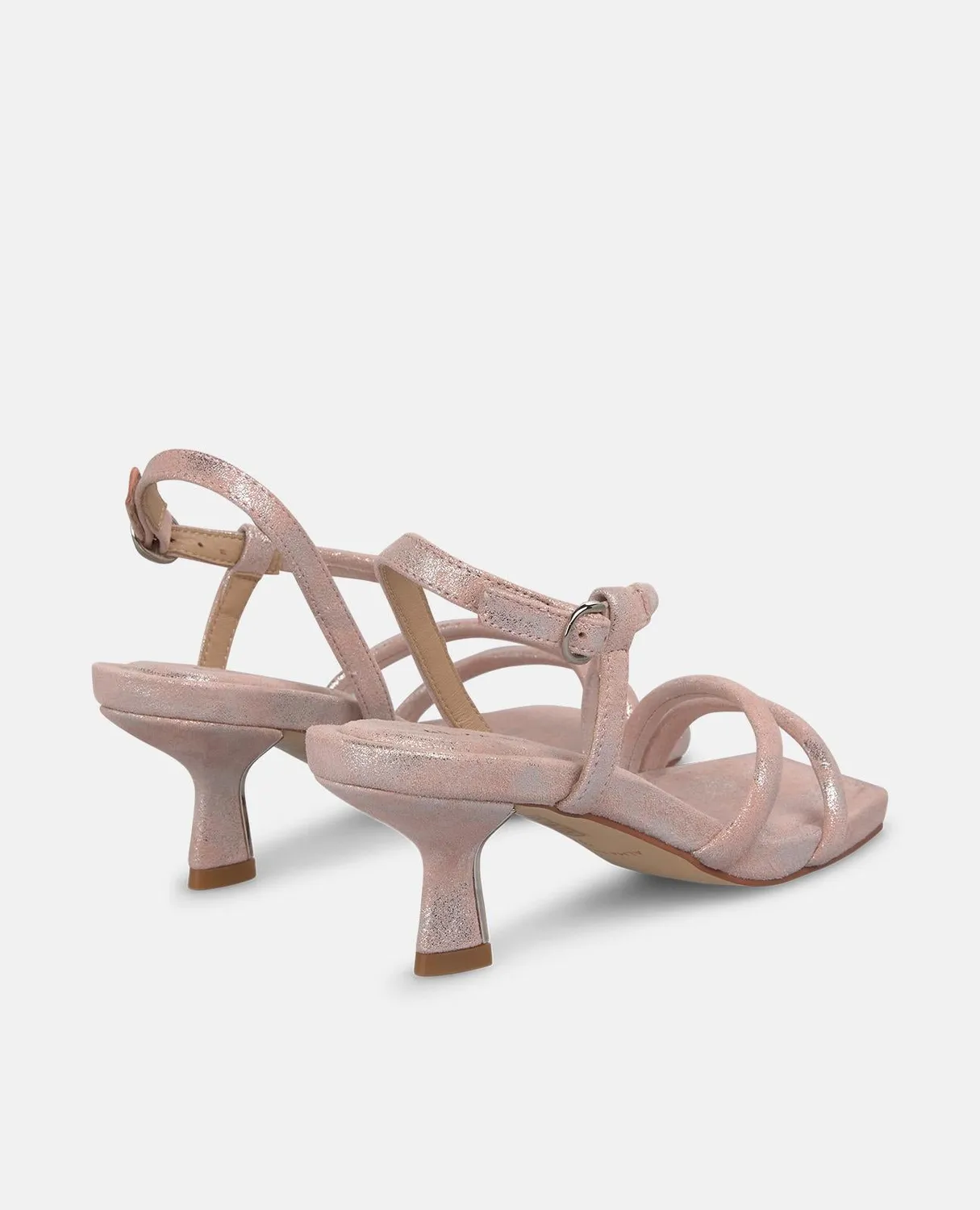 Alma en Pena V265000 sandales rose cuir talon 5,5 cm