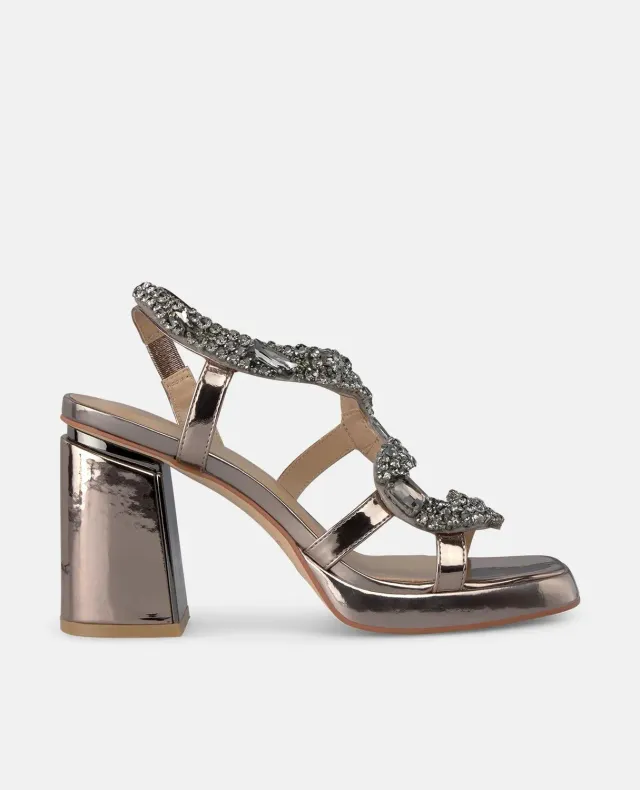 Alma en Pena I250054 sandales talon 8,5 cm argent strass