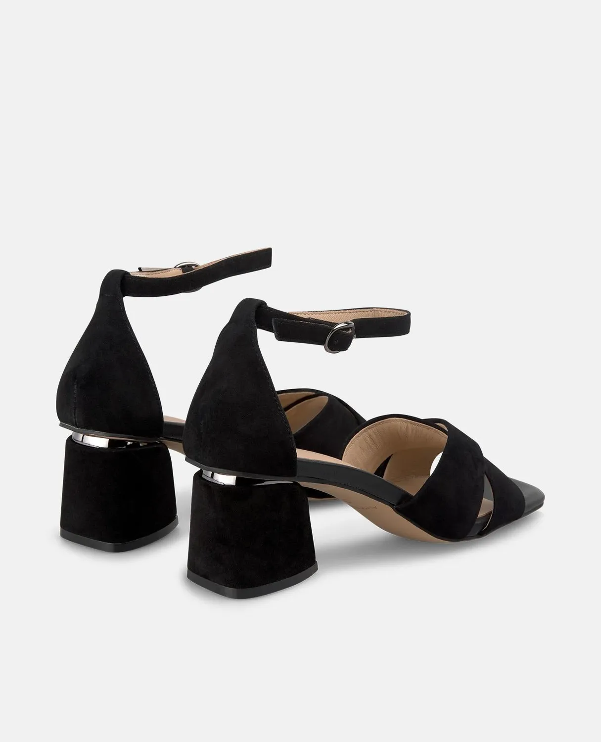 Alma en Pena V263002 sandales noires cuir talon 5,5 cm
