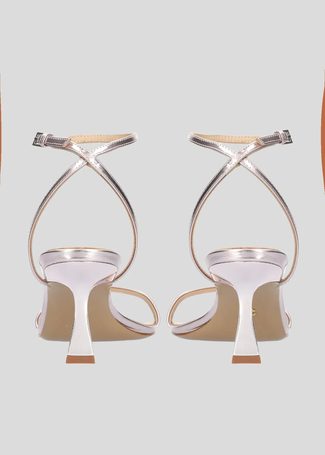 Lola Cruz Cecile 65 sandales à talons rose