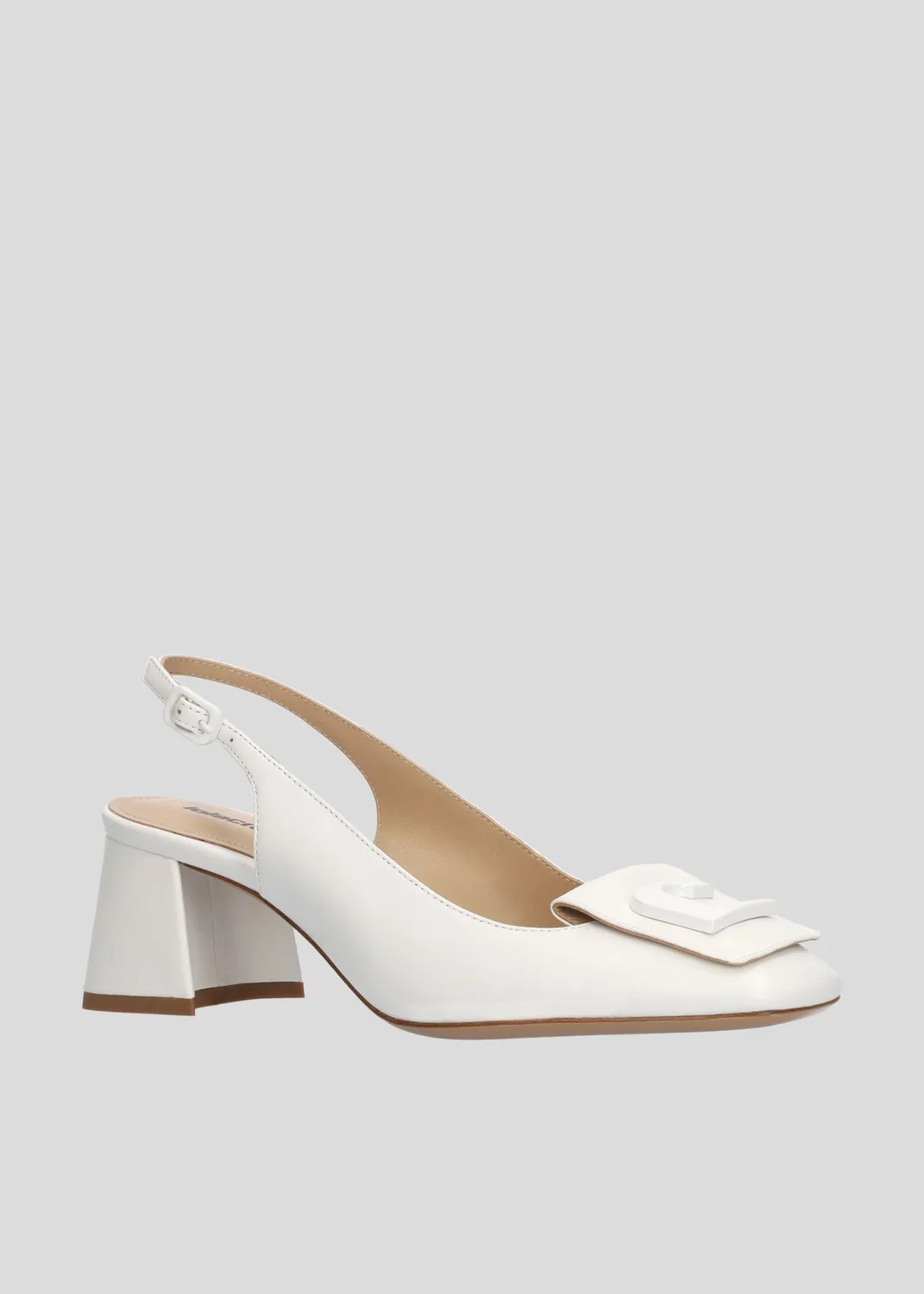 Lola Cruz Lola Pump 55 escarpins blanc femme