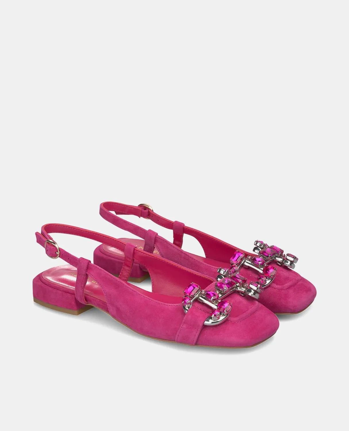 ALMA EN PENA V240341 ballerines fuchsia strass 2,2cm