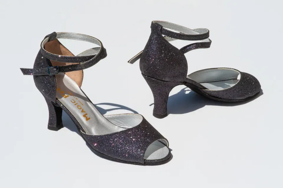 Magic Feet Allison chaussures de danse femme cuir