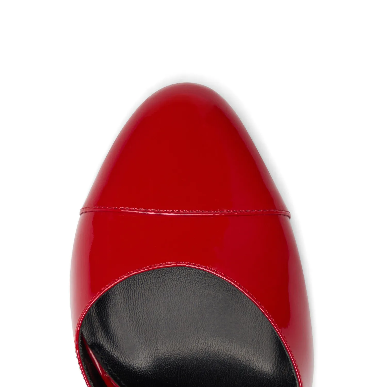 Maison Ernest Ariane 75 escarpins rouge vernis