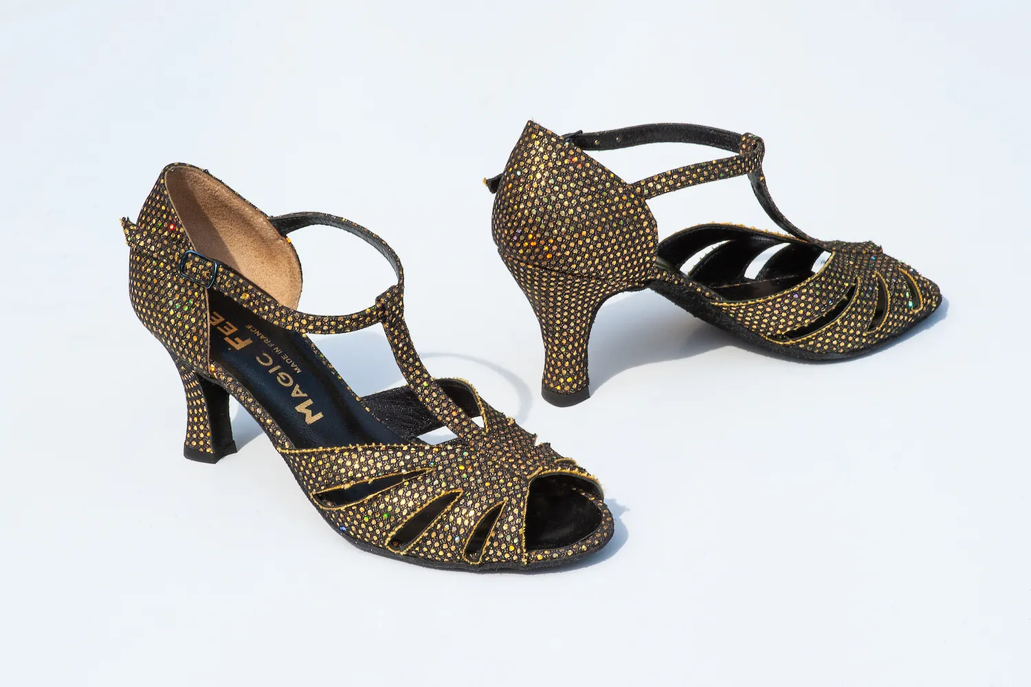 Magic Feet Sabrina escarpins danse latine cuir