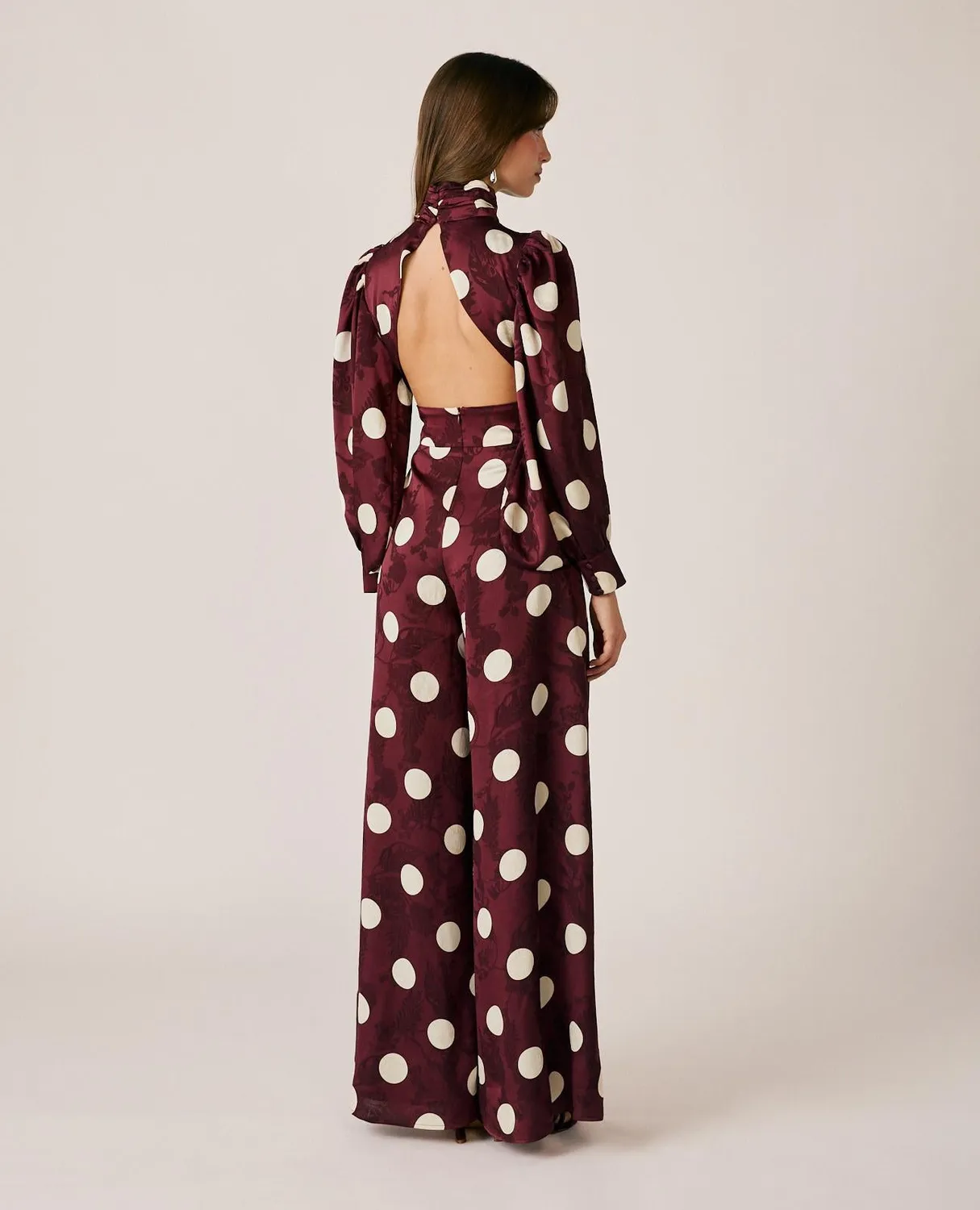 Alma en Pena I26CL0300 combinaison bordeaux jacquard