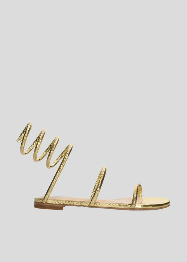 Lola Cruz Greta Flat sandales plates or