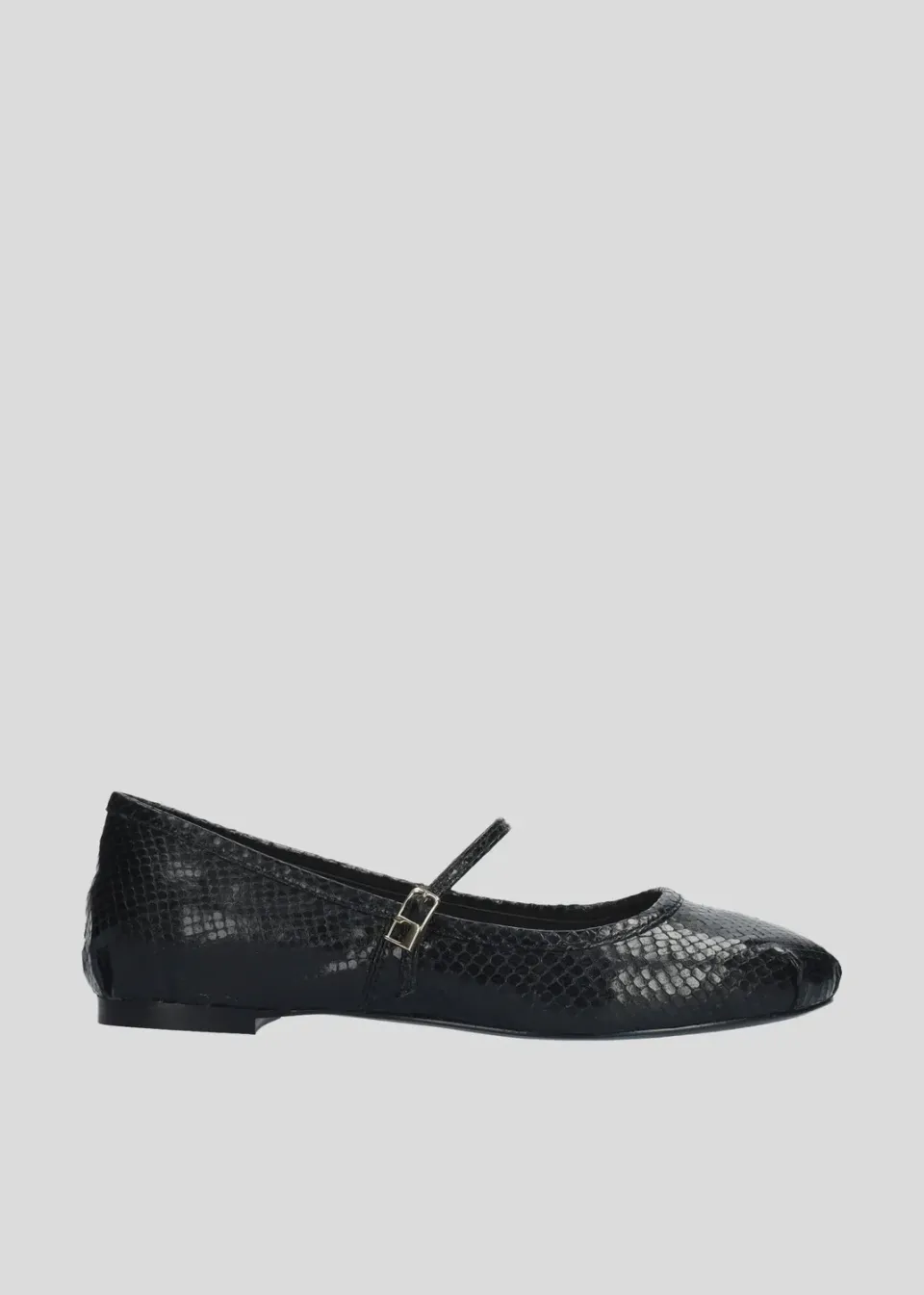 Lola Cruz Rima ballerines cuir noir