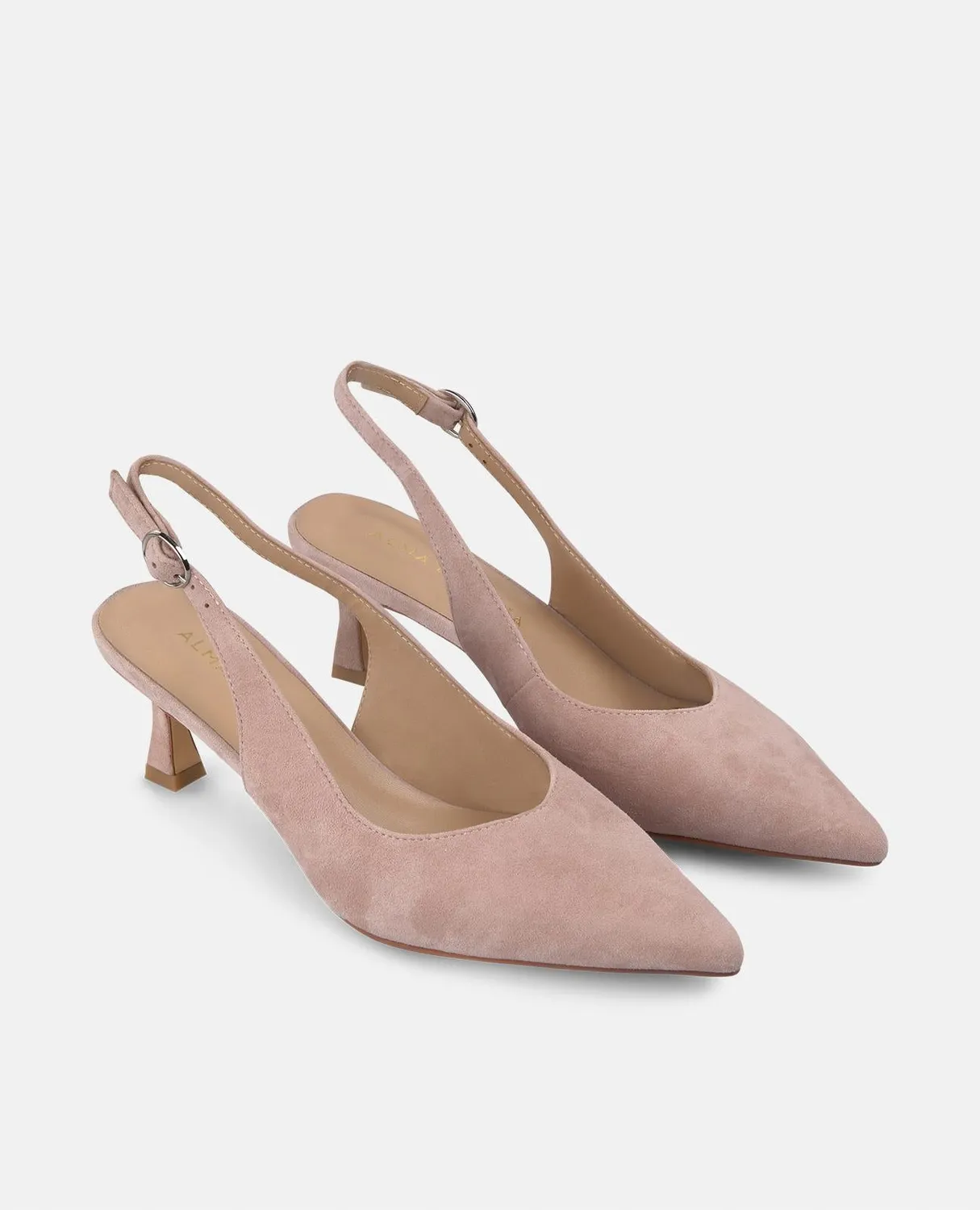 Alma en Pena V250650 escarpins slingback rose poudré