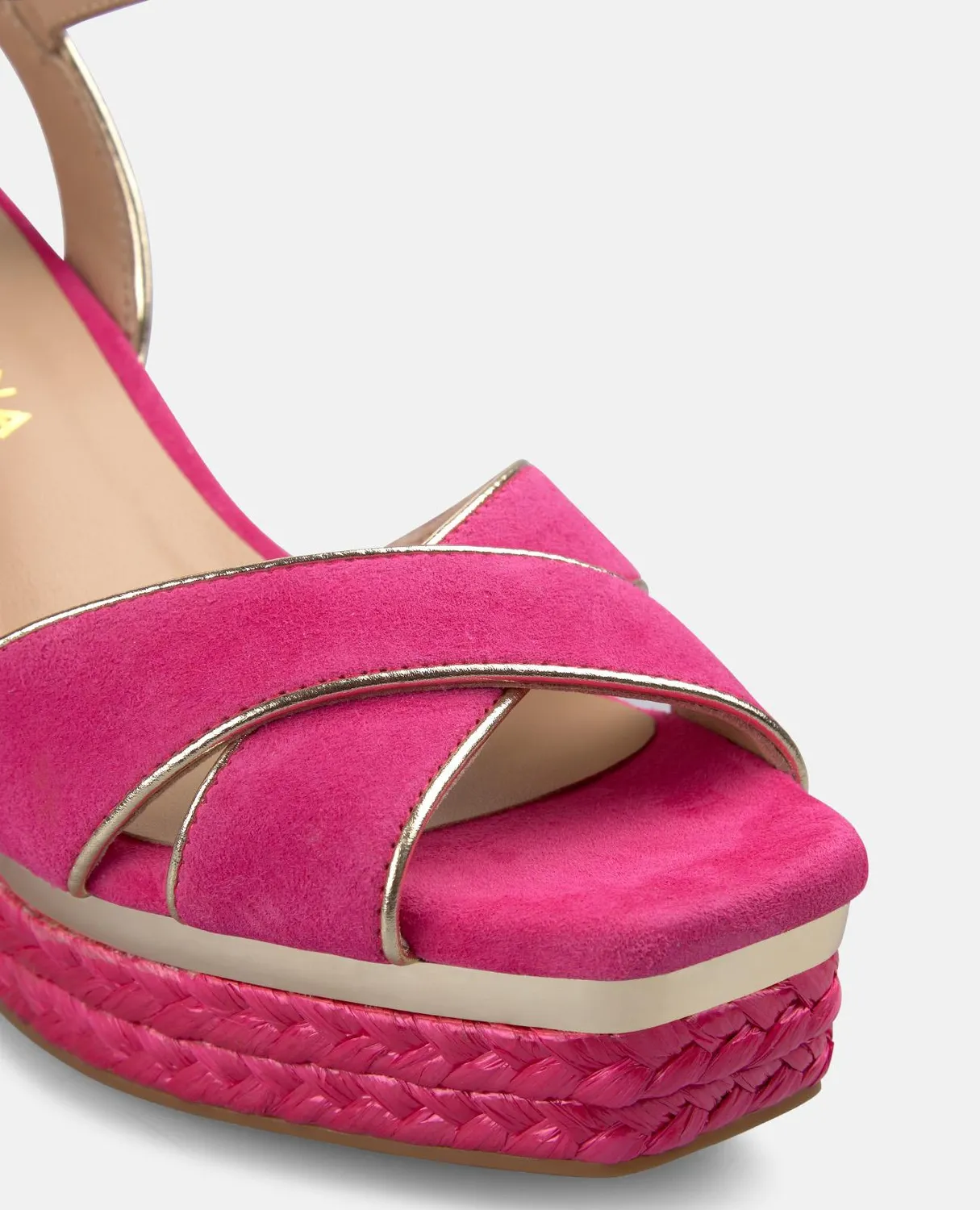 Alma en Pena V266001 sandales compensées fuchsia 9,5 cm