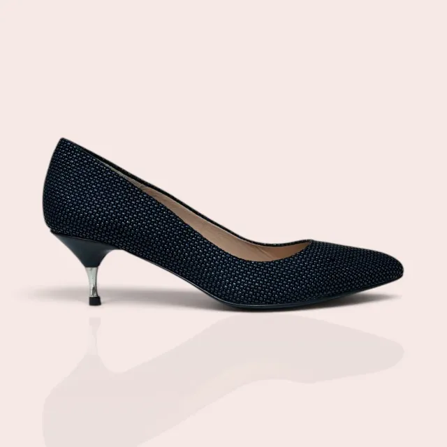 Karine Arabian Fanny escarpins navy 37 talon 47mm