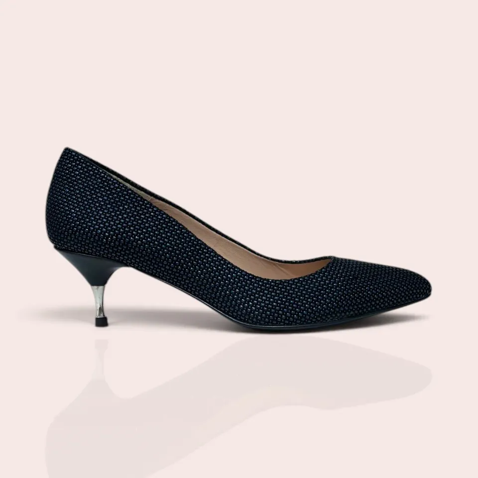 Karine Arabian Fanny escarpins navy 37 talon 47mm