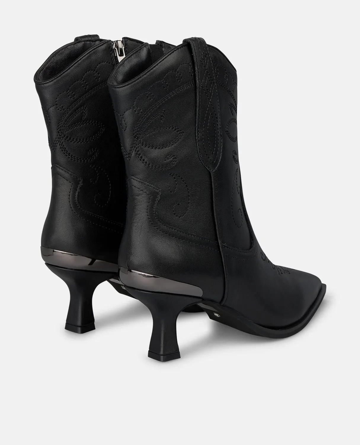 Alma en Pena I260350C bottines cowboy cuir noir 6 cm