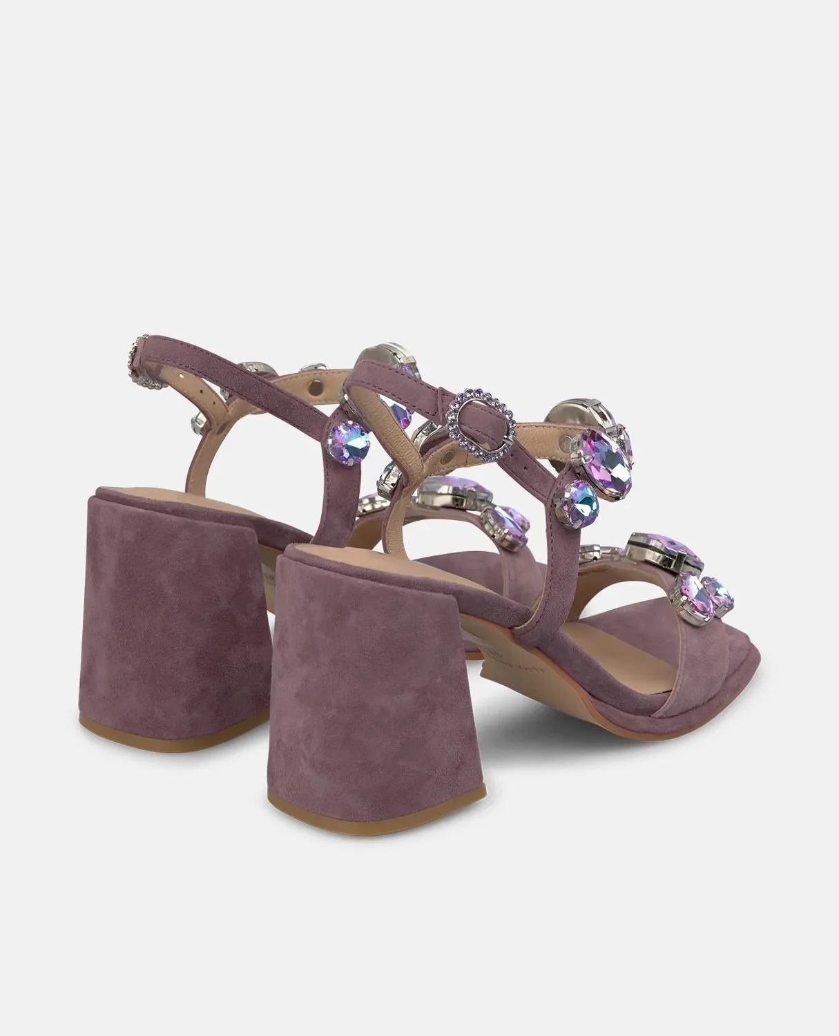 Alma en Pena V262503 sandales lavande 9 cm cuir