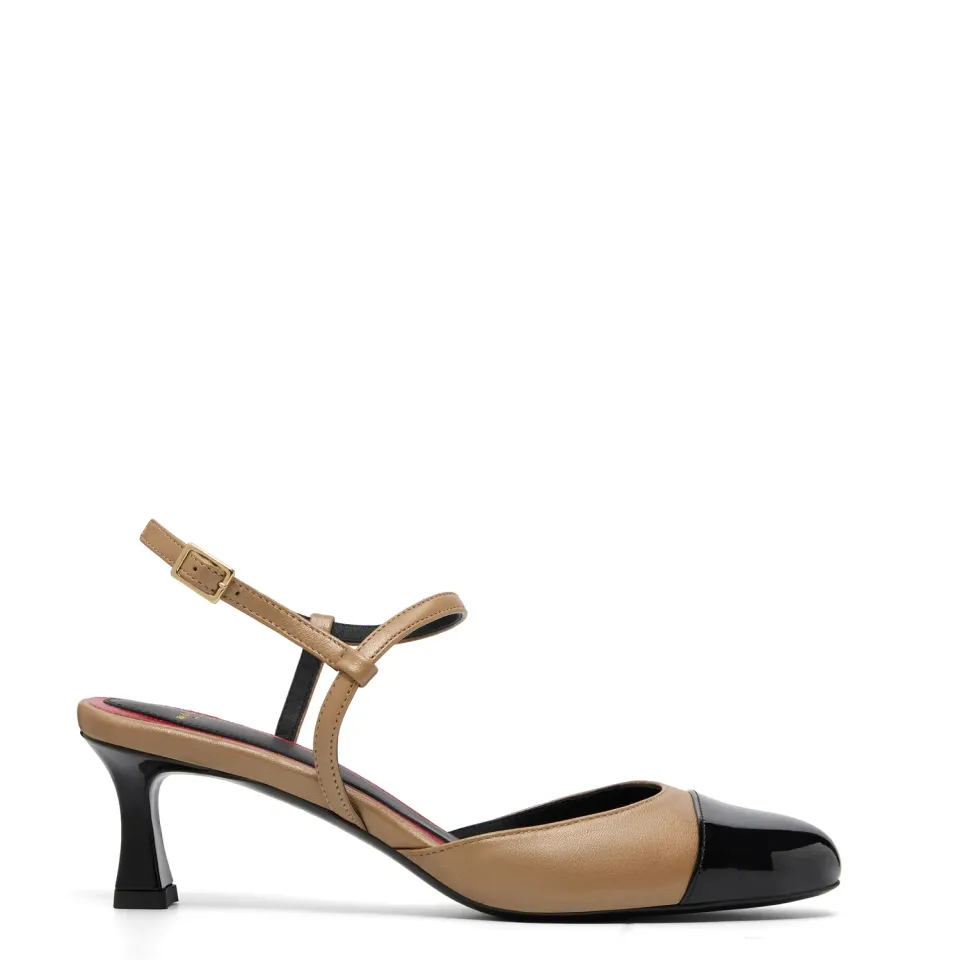 Maison Ernest Ariane 55 sandales cuir espresso noir