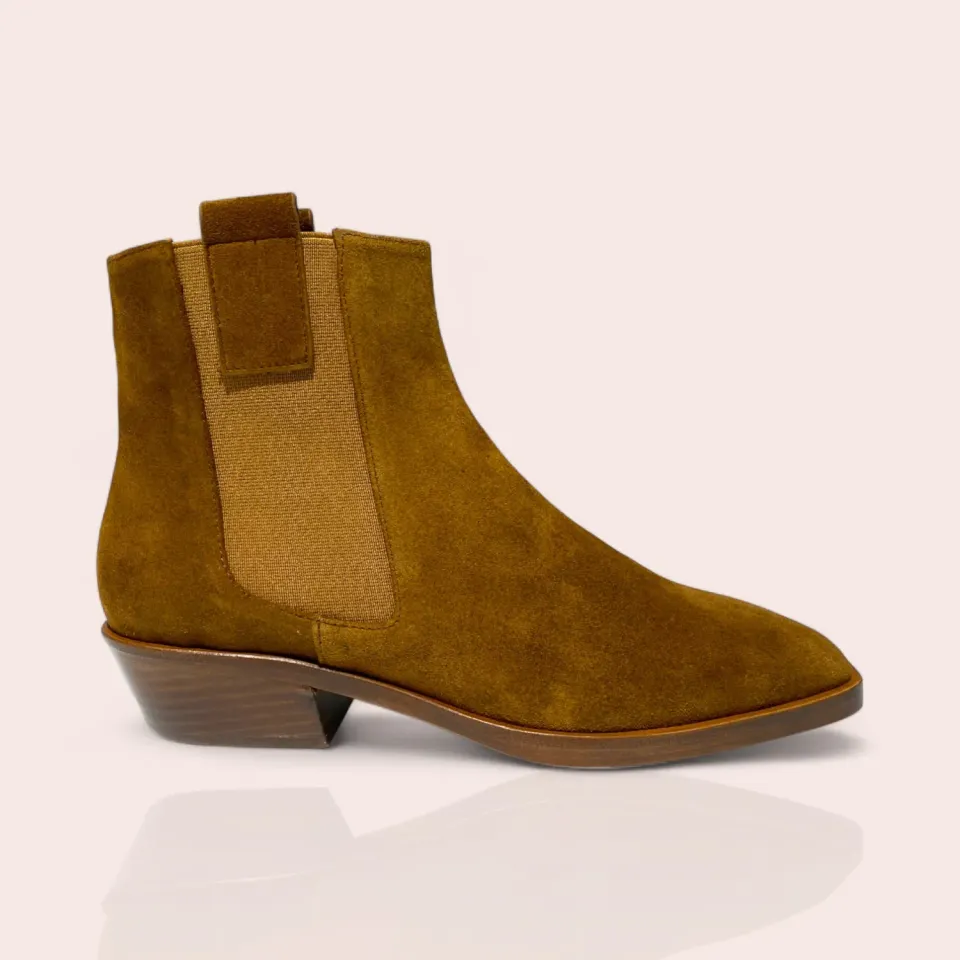 Karine Arabian Well bottine cuir chelsea bison 40 mm