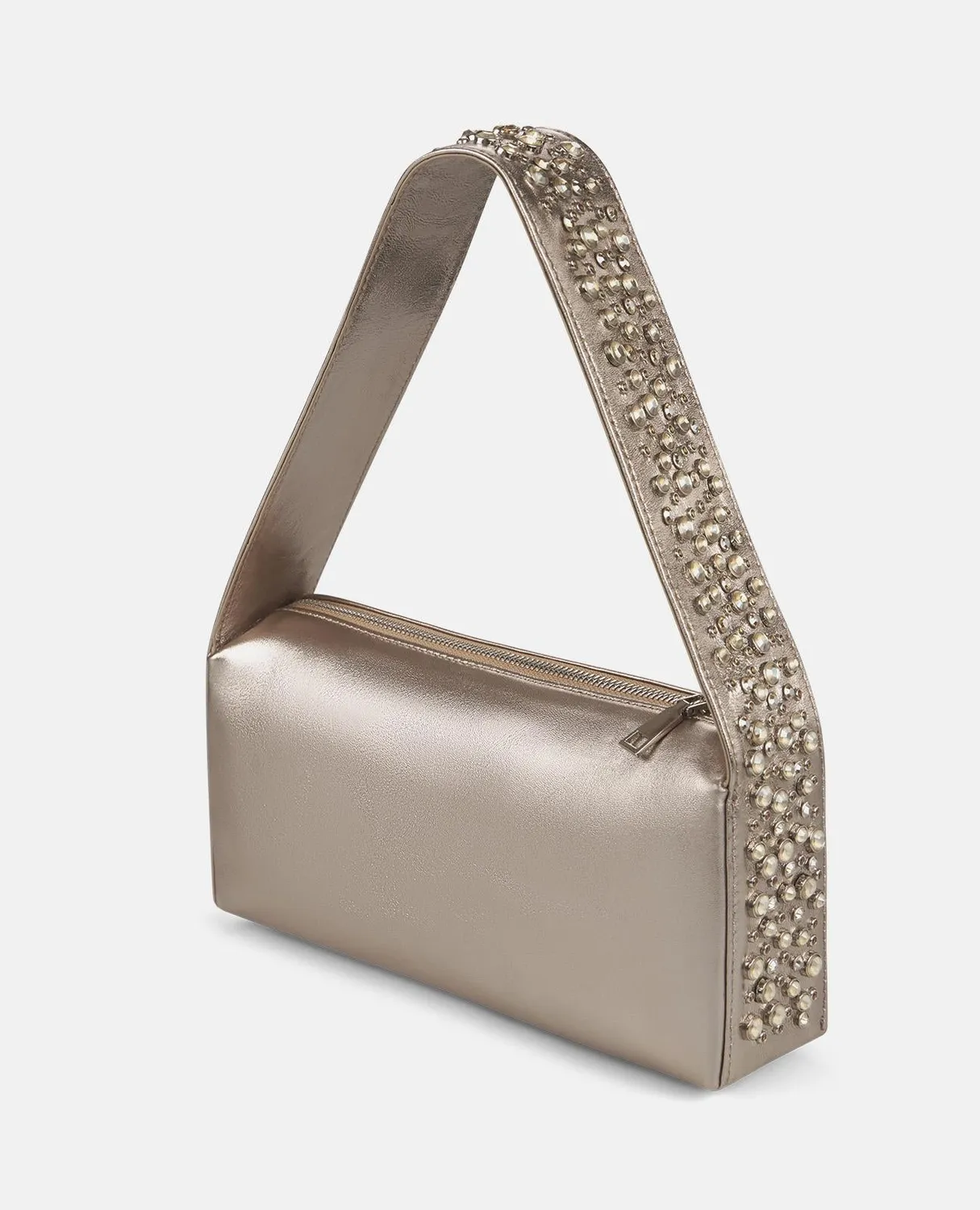 Alma en Pena V25BG5003 sac main cuir clouté bronze