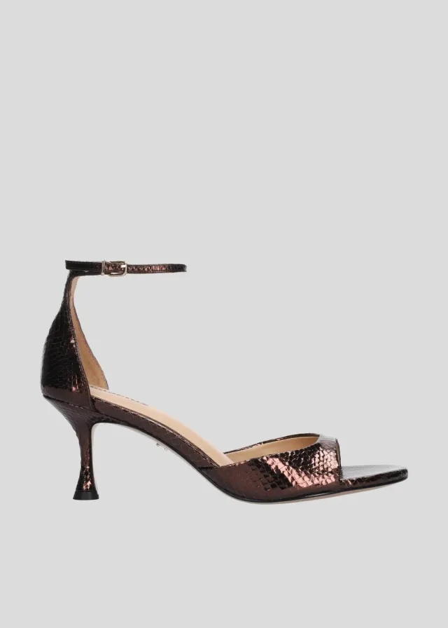 Lola Cruz Kumala 65 sandales marron talon 6,5 cm