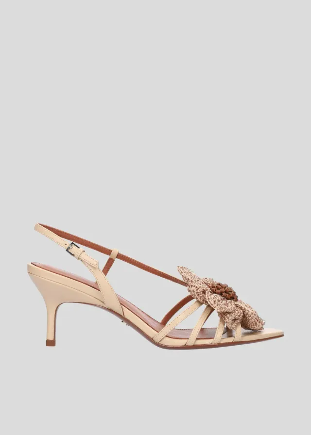 Lola Cruz Jazmin 65 sandales talons beige