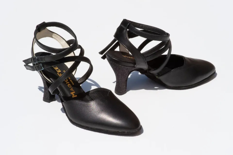 Magic Feet Ilana chaussures danse standard cuir