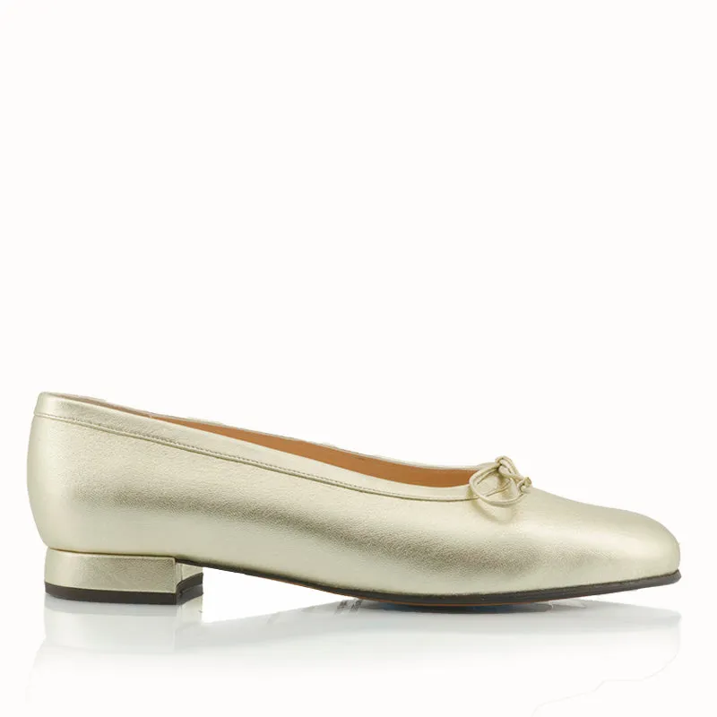 Bégum Paris Kelly ballerines cuir agneau talon 1,5 cm