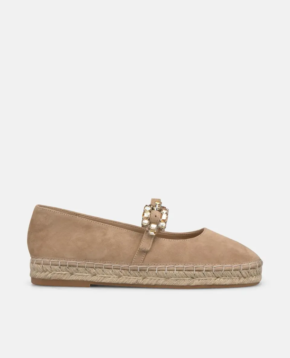 Alma en Pena V260600 ballerines sable suède strass