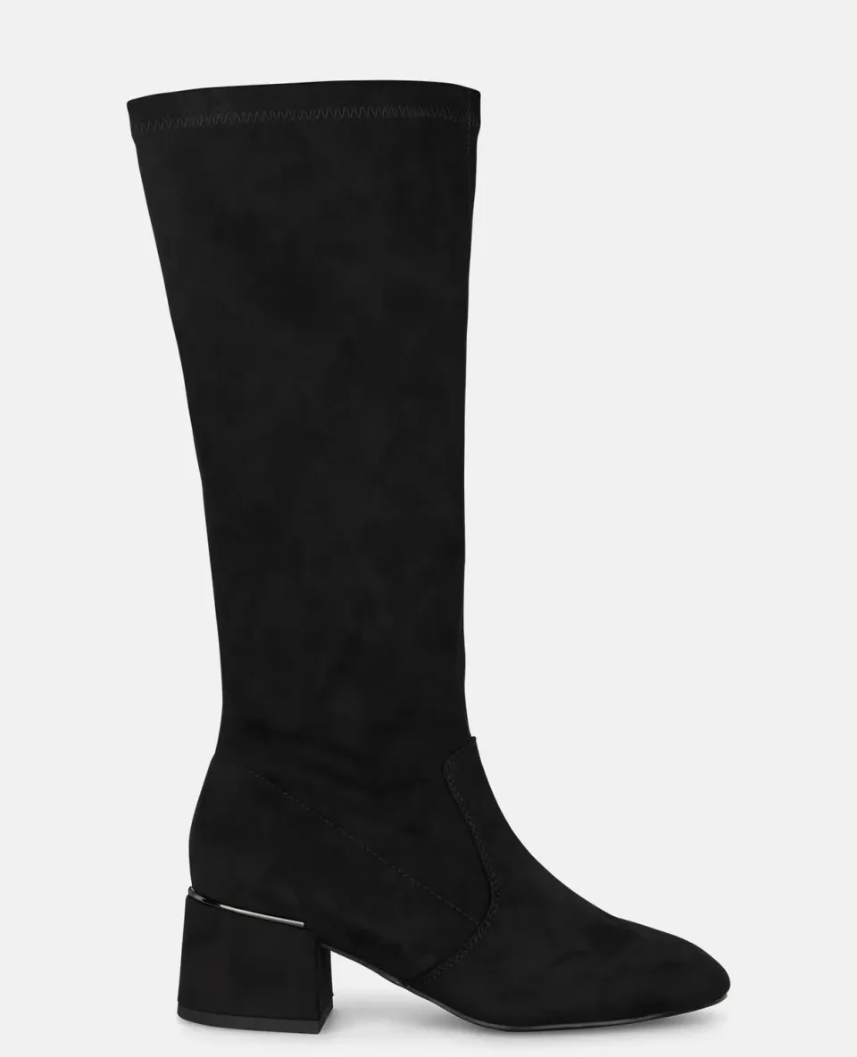 Alma en Pena I2652091C bottes hautes noires talon 5,5 cm