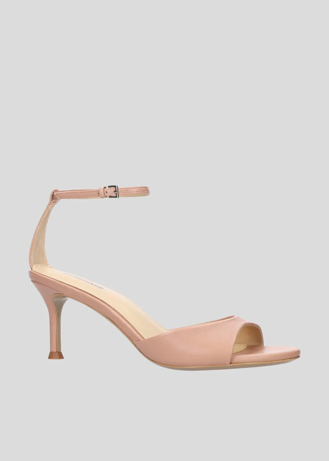 Lola Cruz Brandi Sandal 65 sandales nude talon 6,5 cm