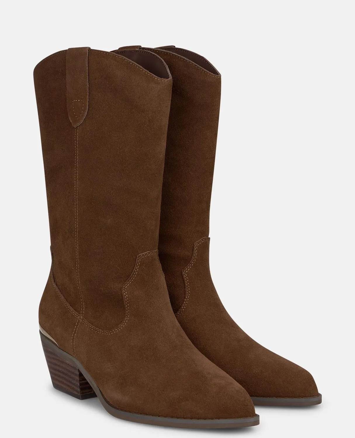 Alma en Pena I2652702C bottes cowboy camel ante 5,3 cm