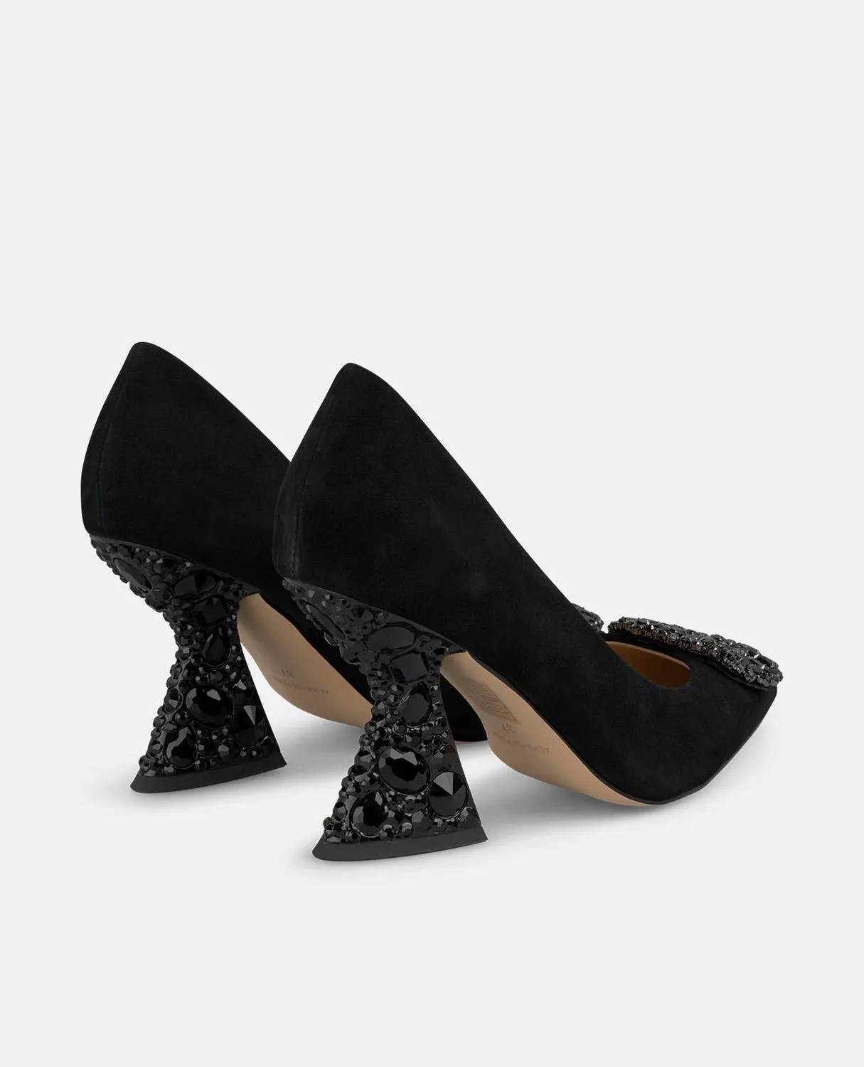 Alma en Pena I250422 escarpins noir daim 8 cm