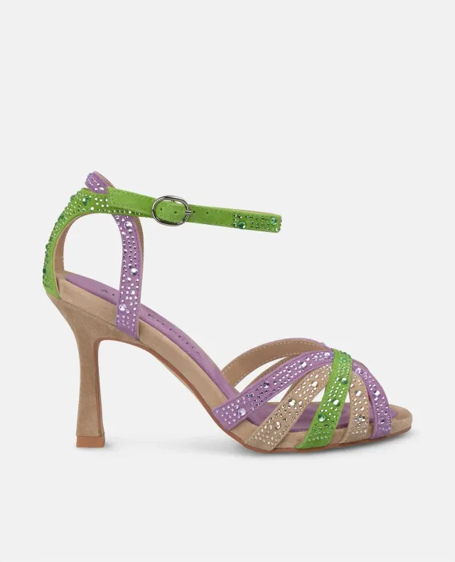 Alma en Pena V250804 sandales multicolore cuir 9 cm