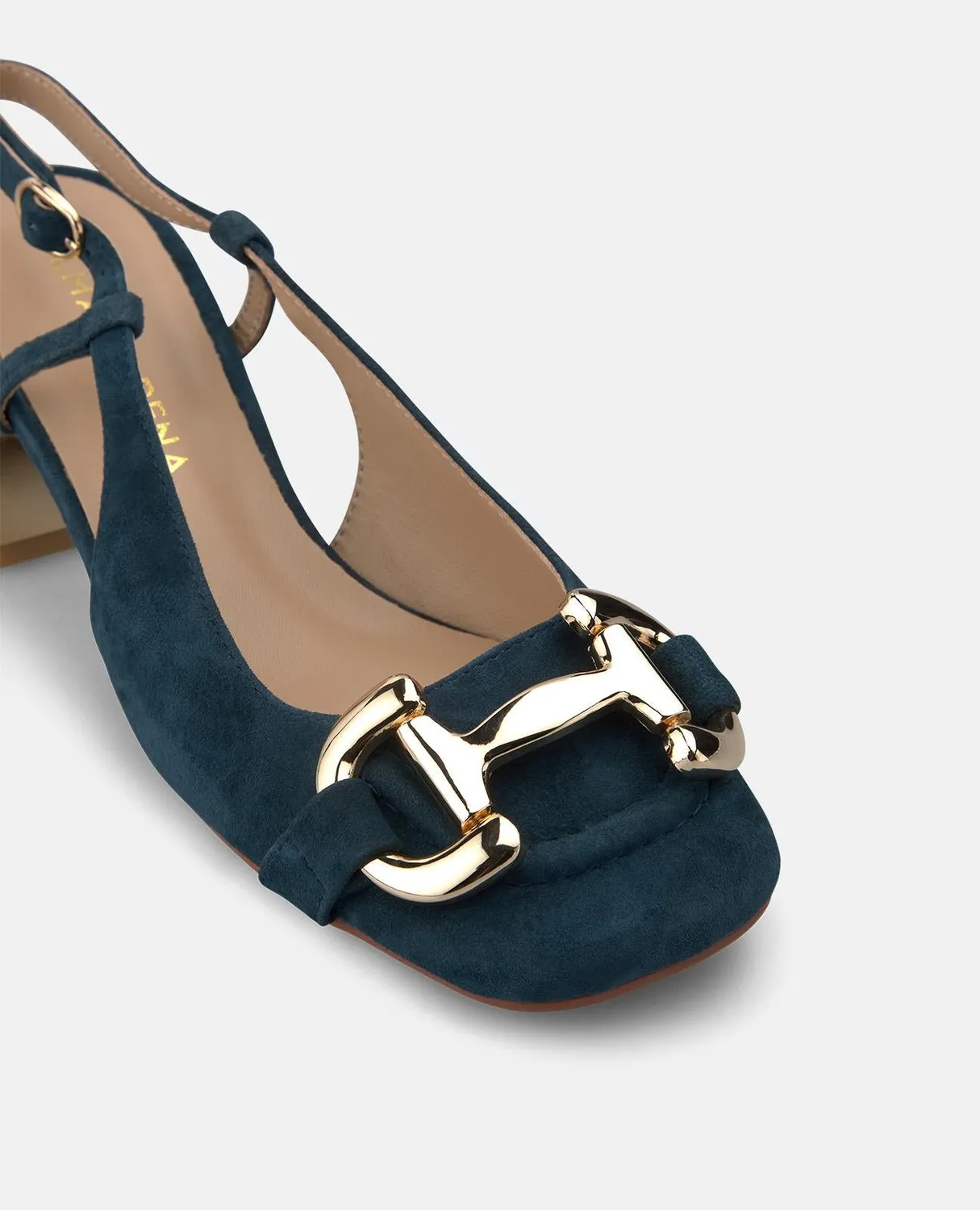 Alma en Pena V261700 escarpins bleus bride talon 5,5 cm