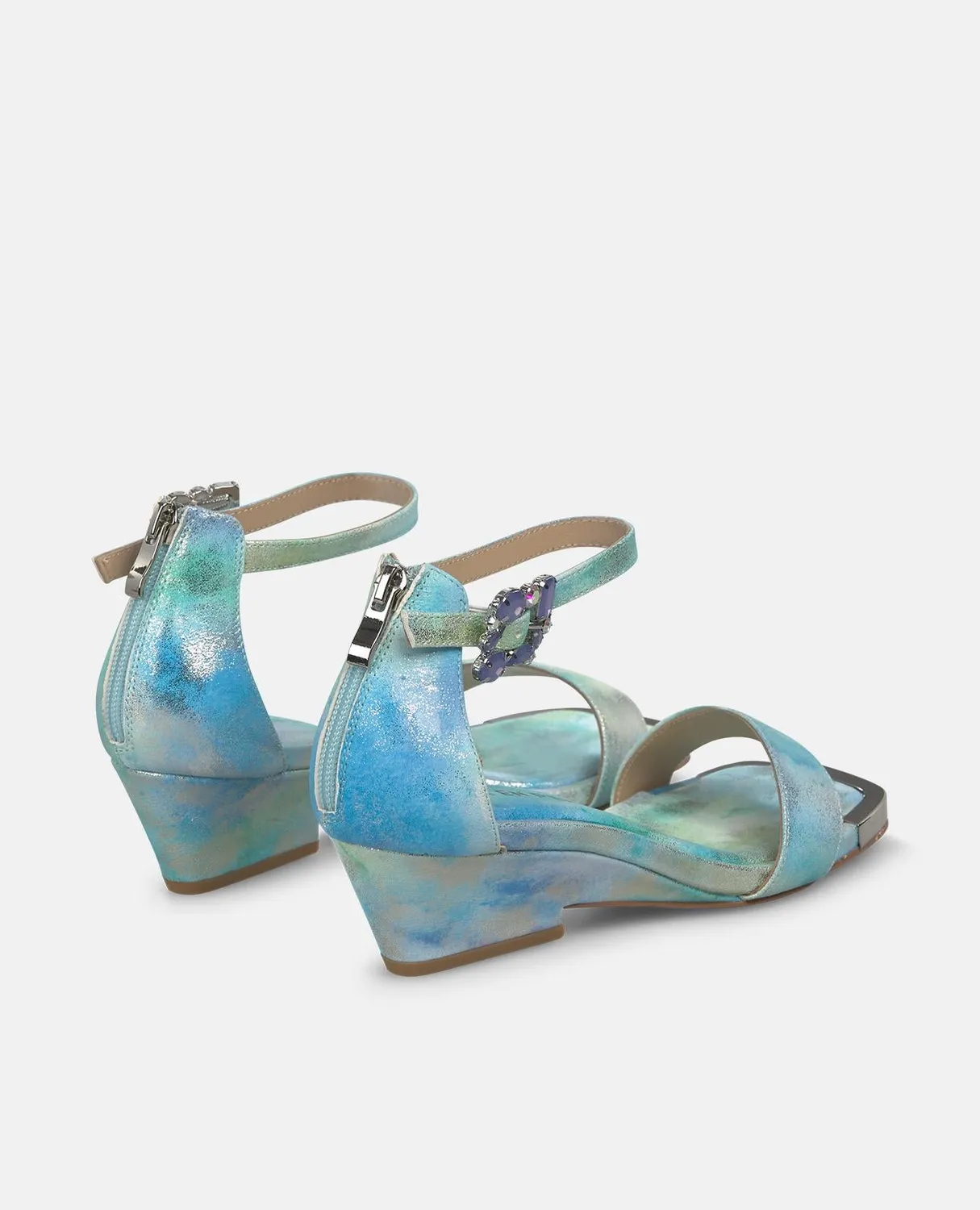 Alma en Pena Cosmos V260780 sandales bleu talon 6 cm