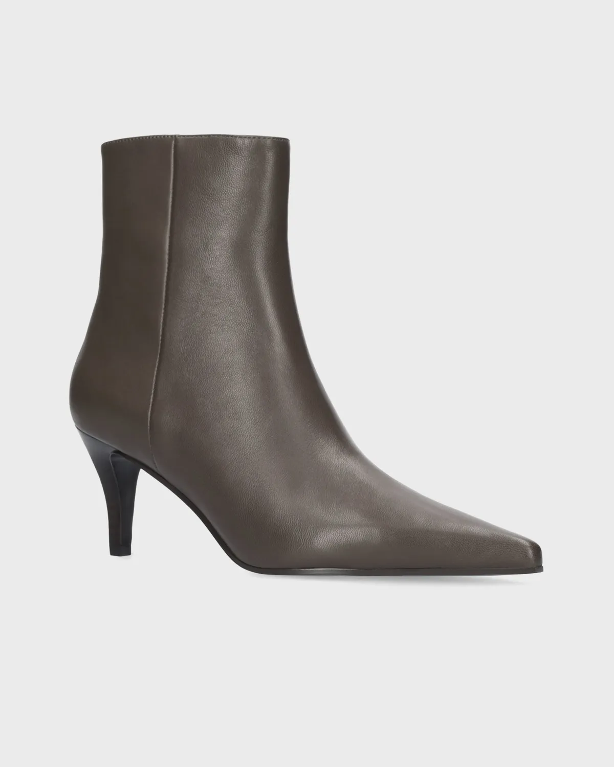 Lola Cruz Luzia Booties 70 bottines gris city talon 7 cm