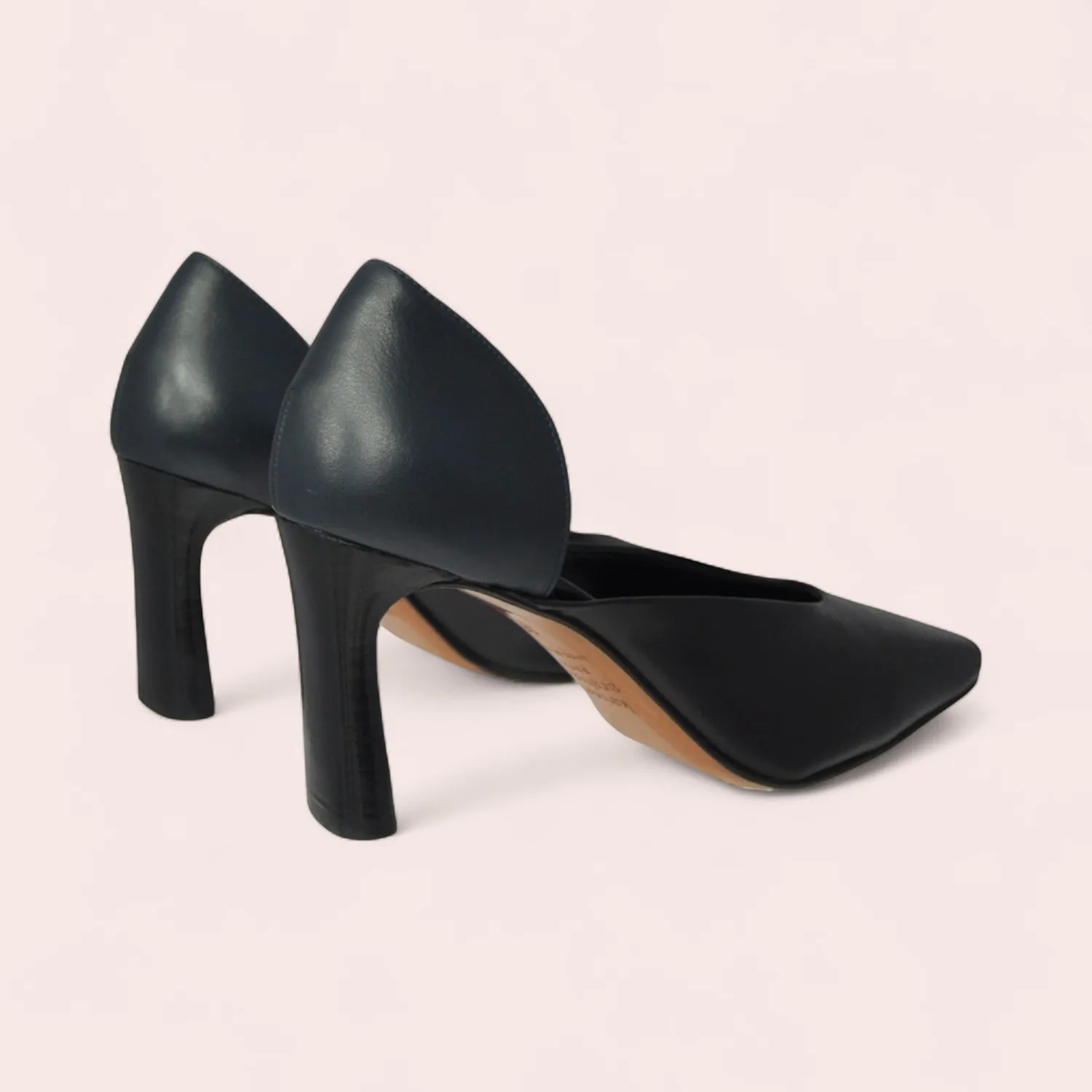 Karine Arabian Passy escarpins cuir bicolore bordeaux 37
