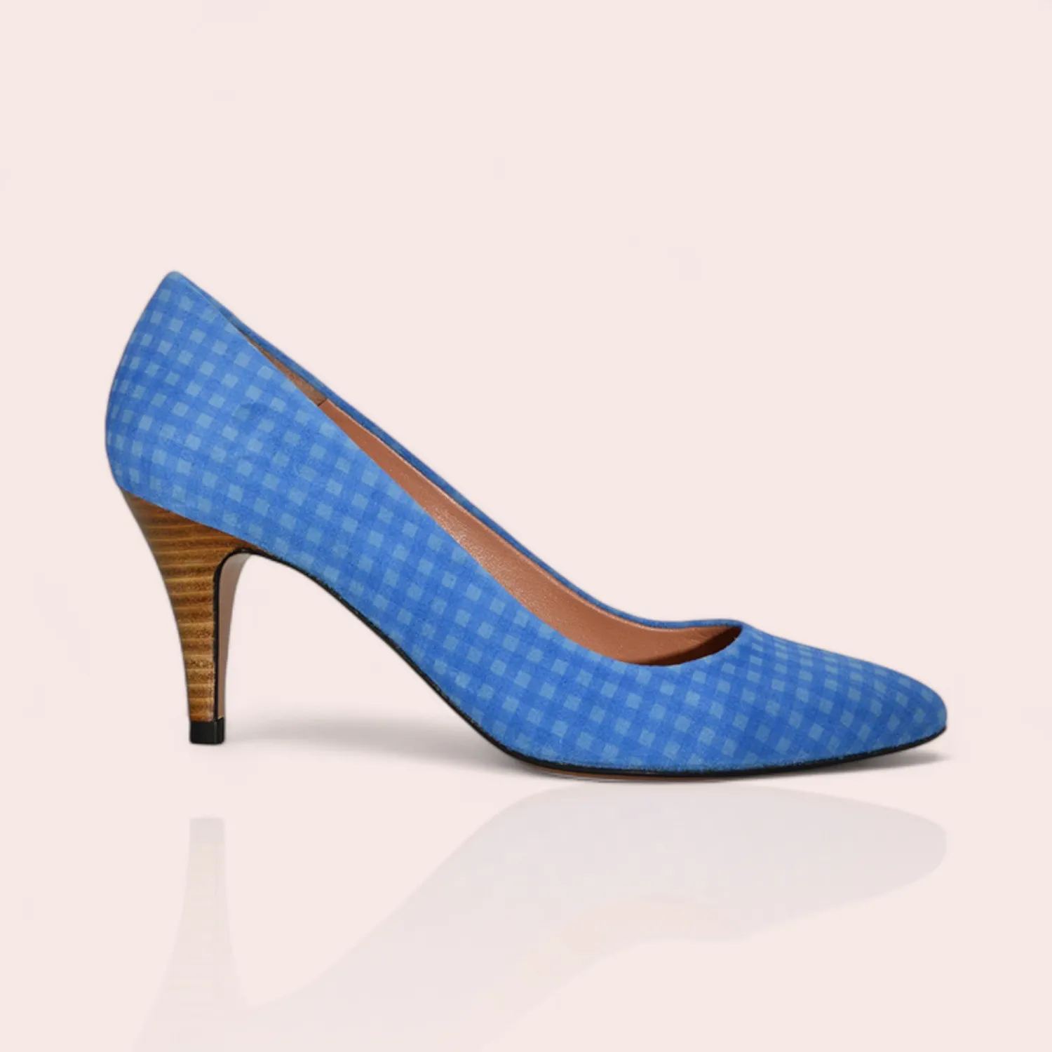 Karine Arabian Yeva escarpin velours talon 65mm