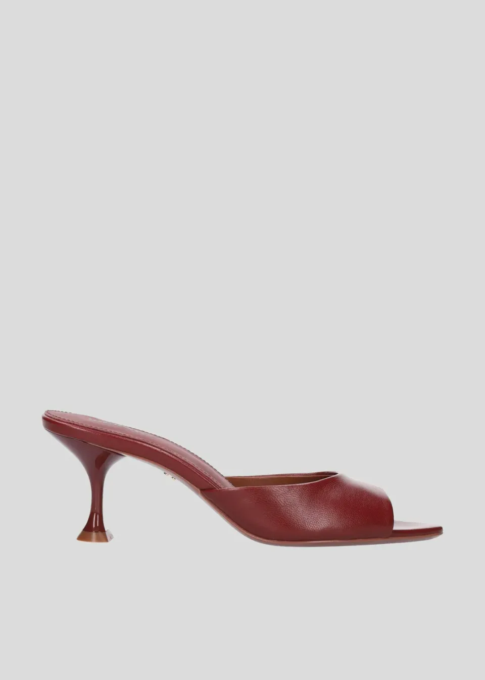 Lola Cruz Amelia 65 mules bordeaux 6,5 cm